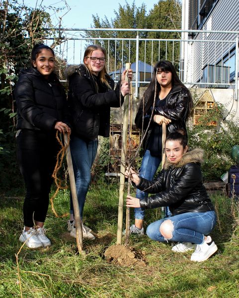 SPATENSTICH FÜRS KLIMAPROJEKT – BÄUME SCHAFFEN NATURRÄUME