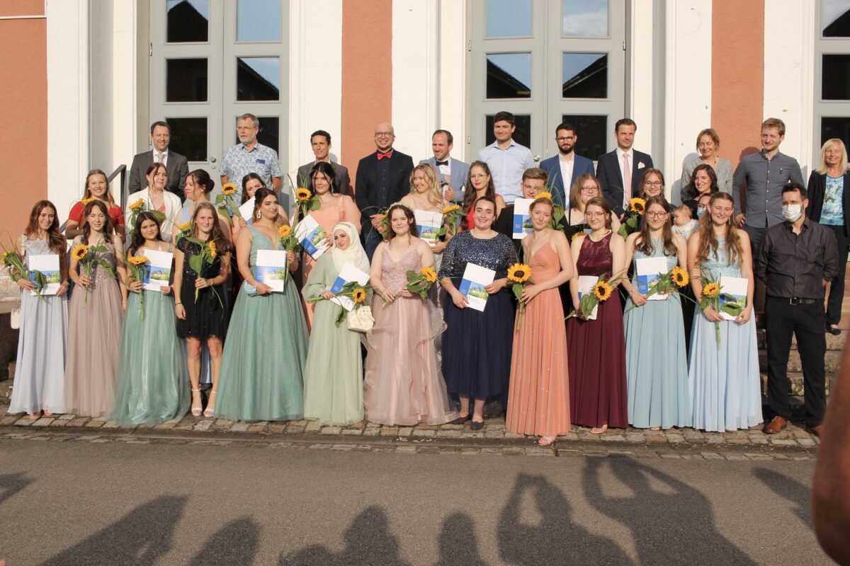 Abiturfeier der Beruflichen Schulen Achern in der Illenau