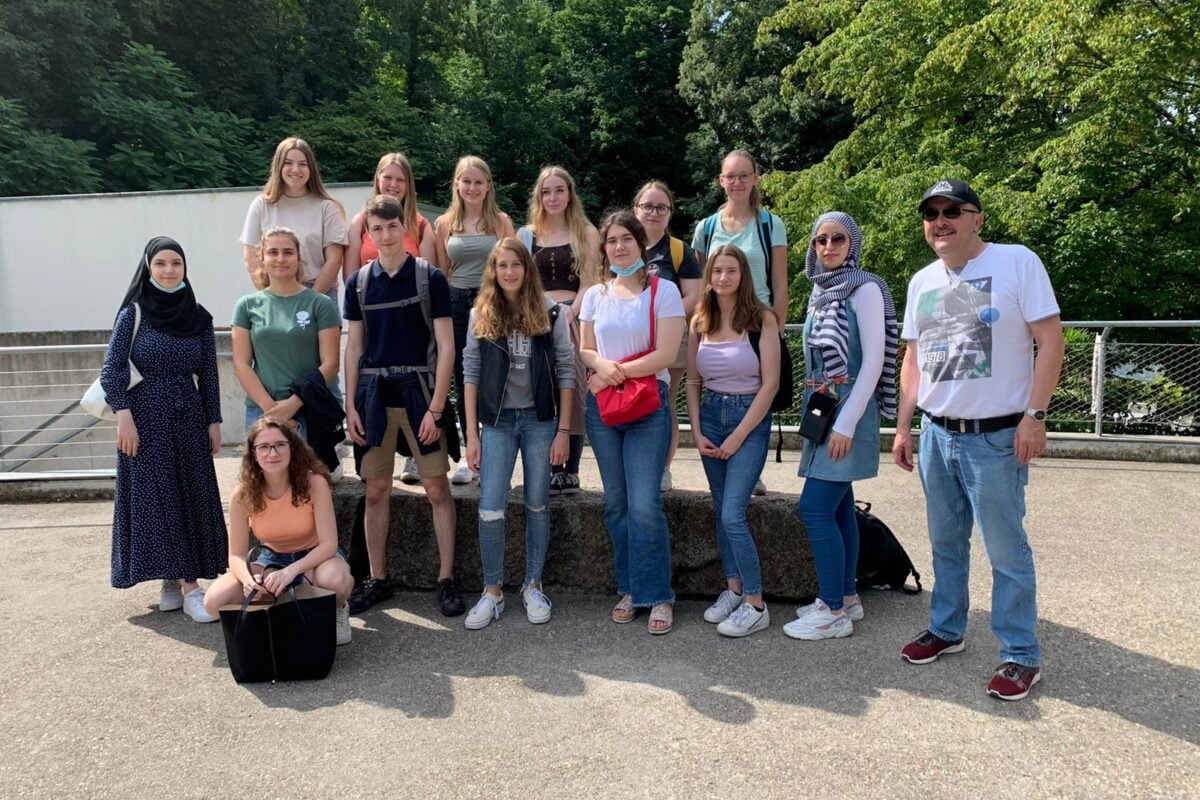 Zum Schuljahresabschluss in den Karlsruher Zoo