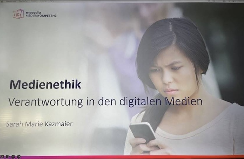 Workshop zum Thema „Verantwortungsvoller Umgang mit Digitalen Medien“