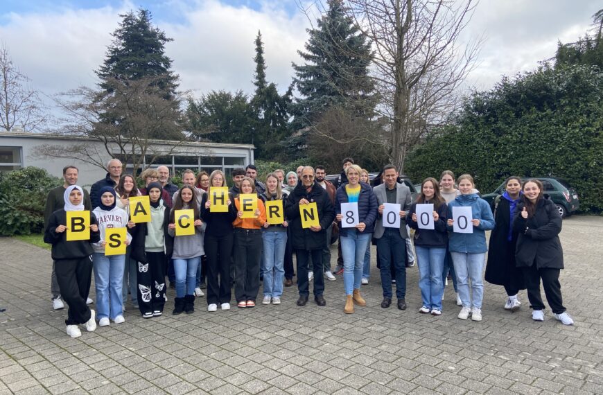 Spendenübergabe der Beruflichen Schulen Achern – Ein starkes Zeichen der Solidarität