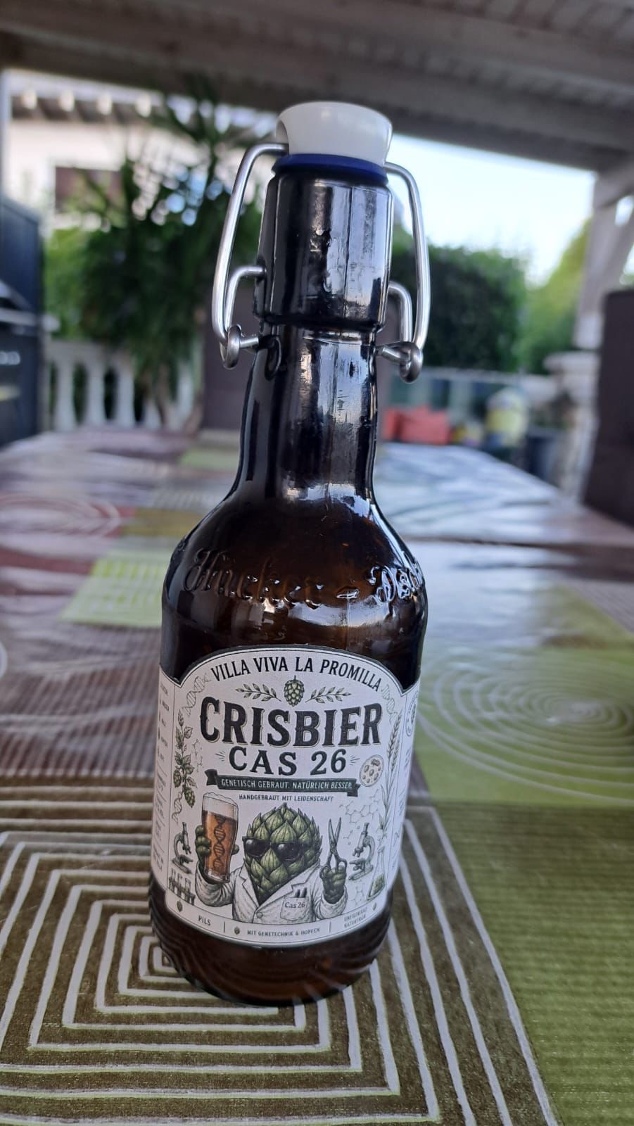 Selbstgebrautes Bier für die Abifeier